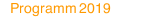 Programm 2019